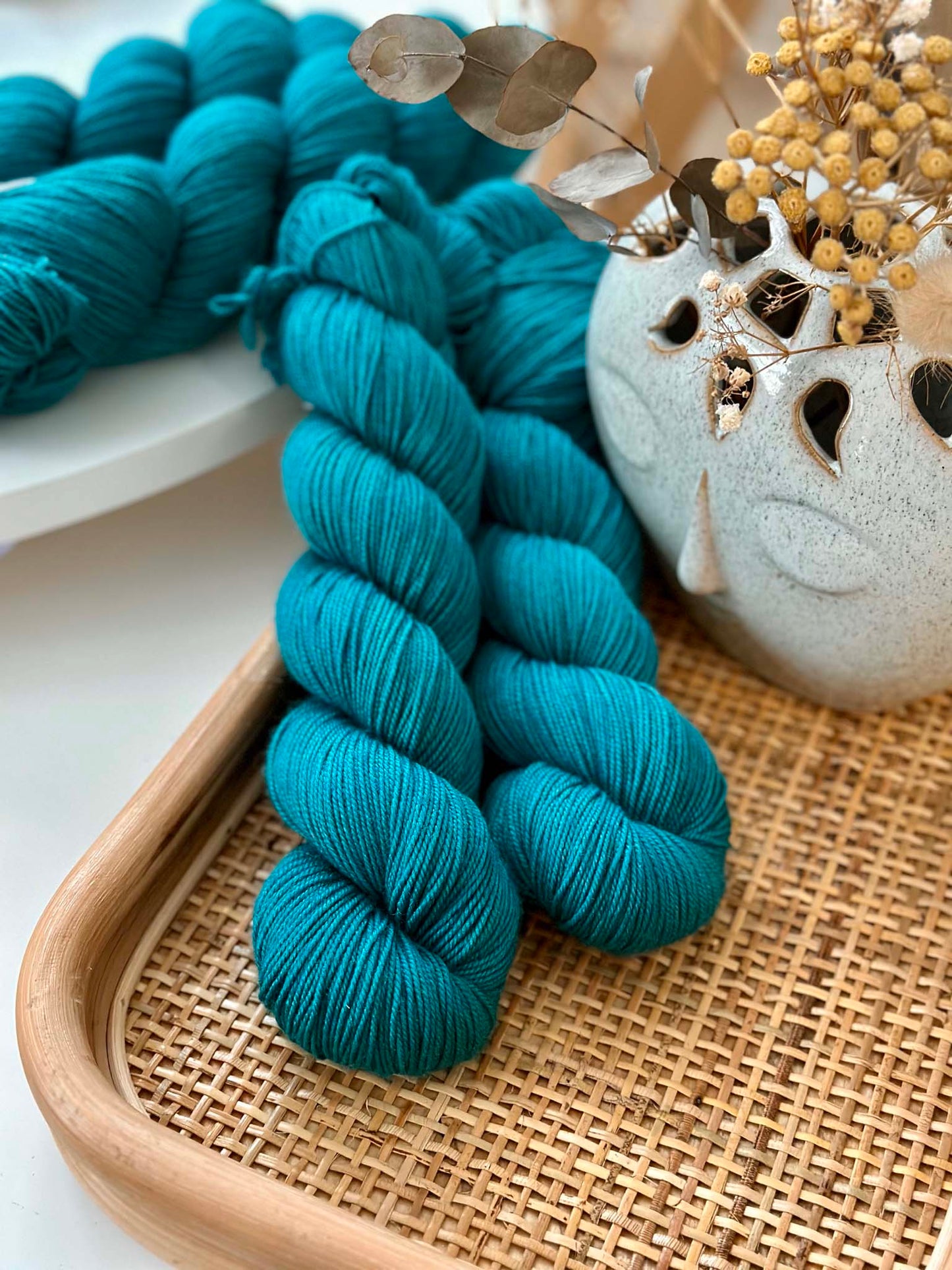 BFL Silky Sock lanka - Deep Sea