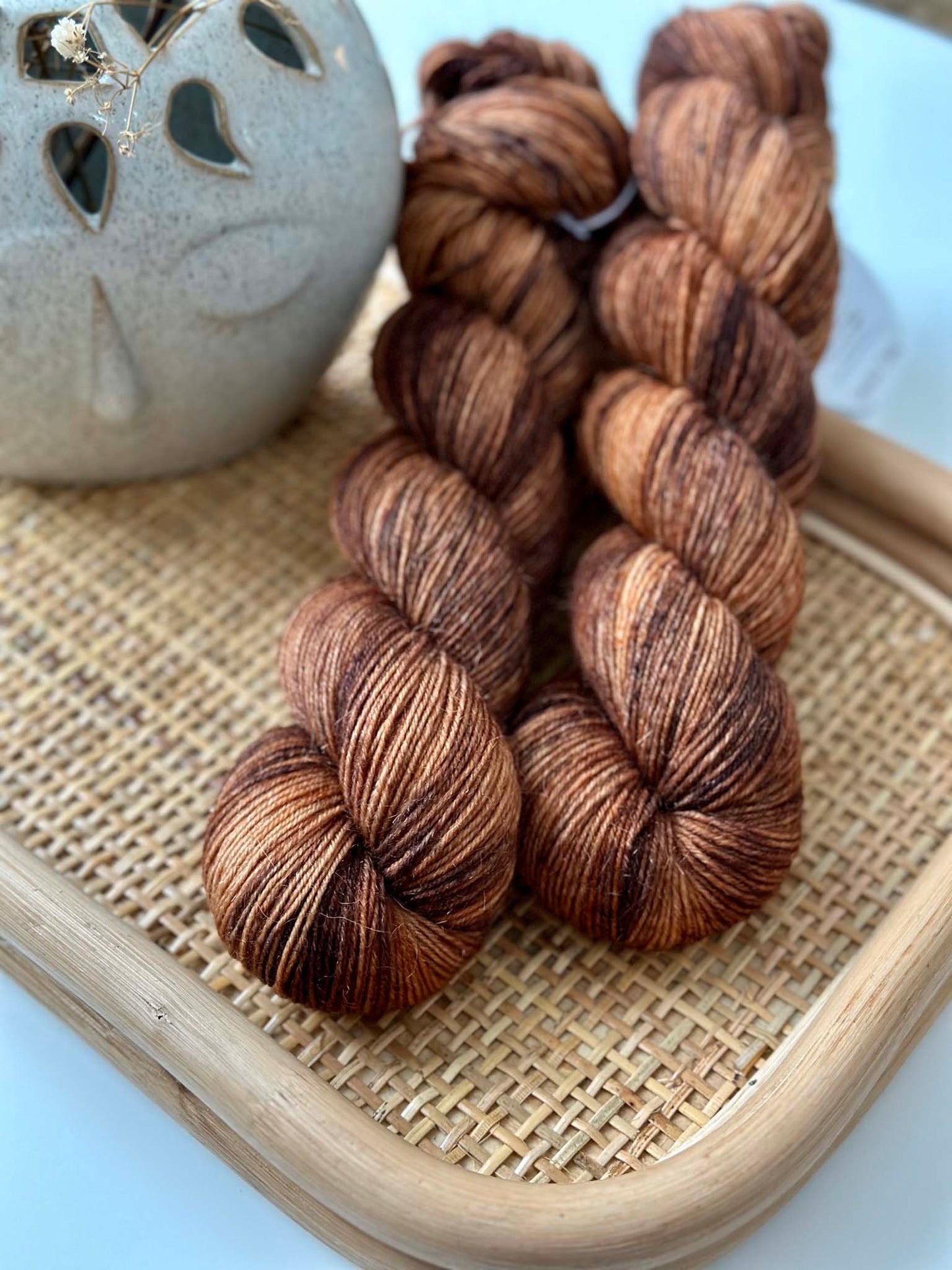 KiMo Sock lanka - Speckled Teddy