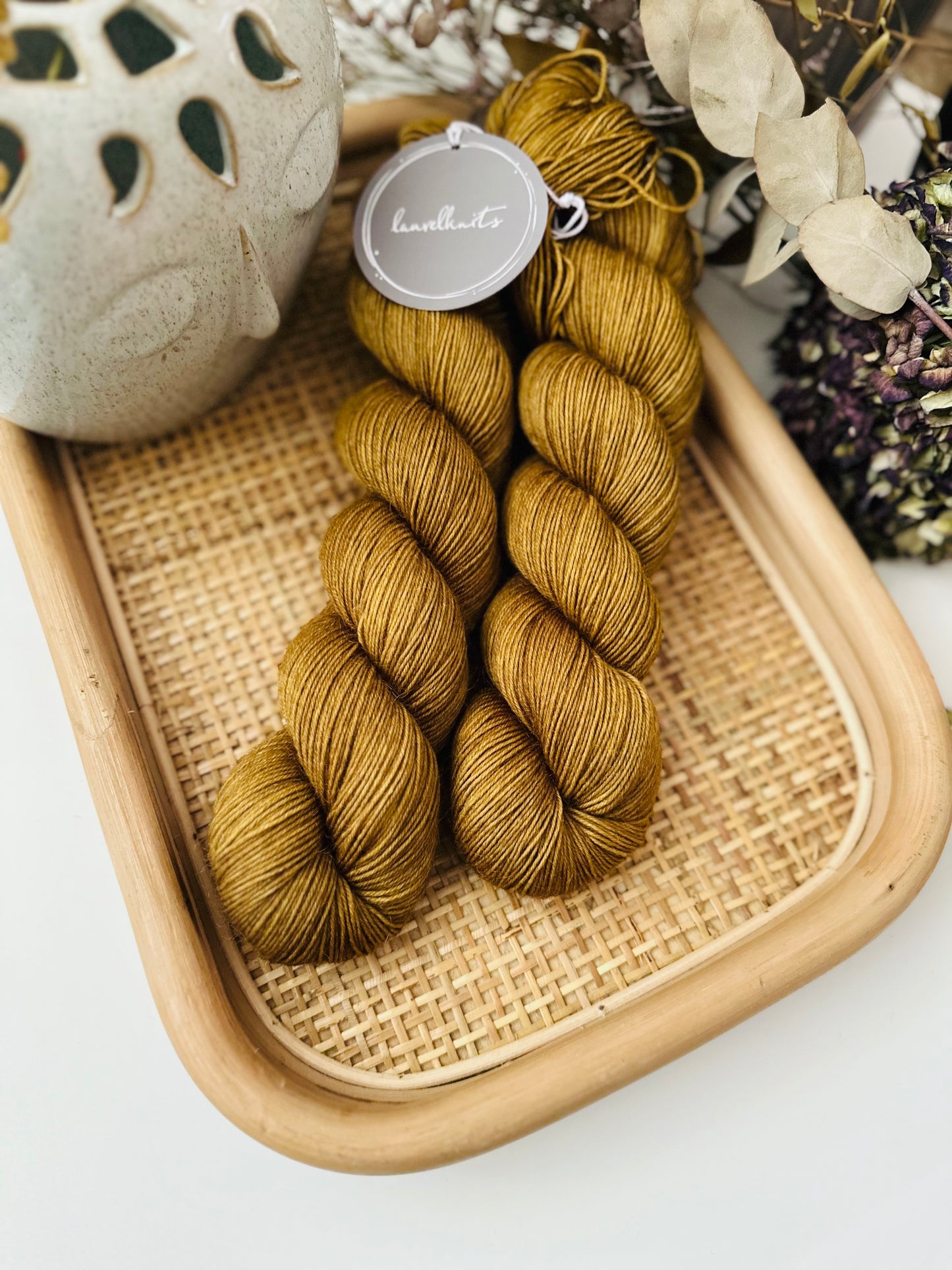 KiMo Sock Yarn - Dijon