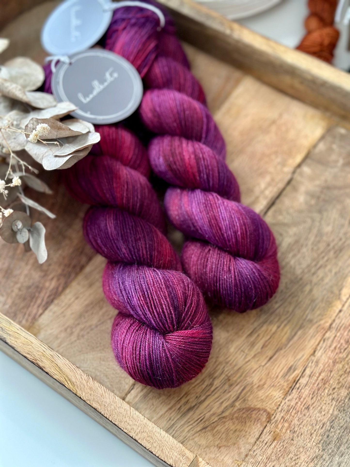 KiMo Sock lanka - Dramatic Berry
