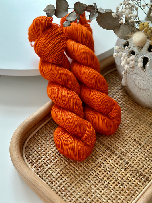 BFL Silky Sock lanka - Pumpkin Party