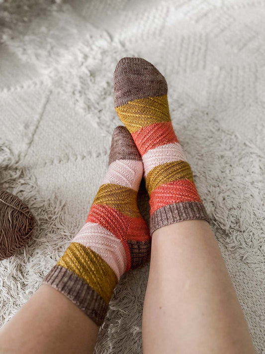 Fast Lane - Sock pattern