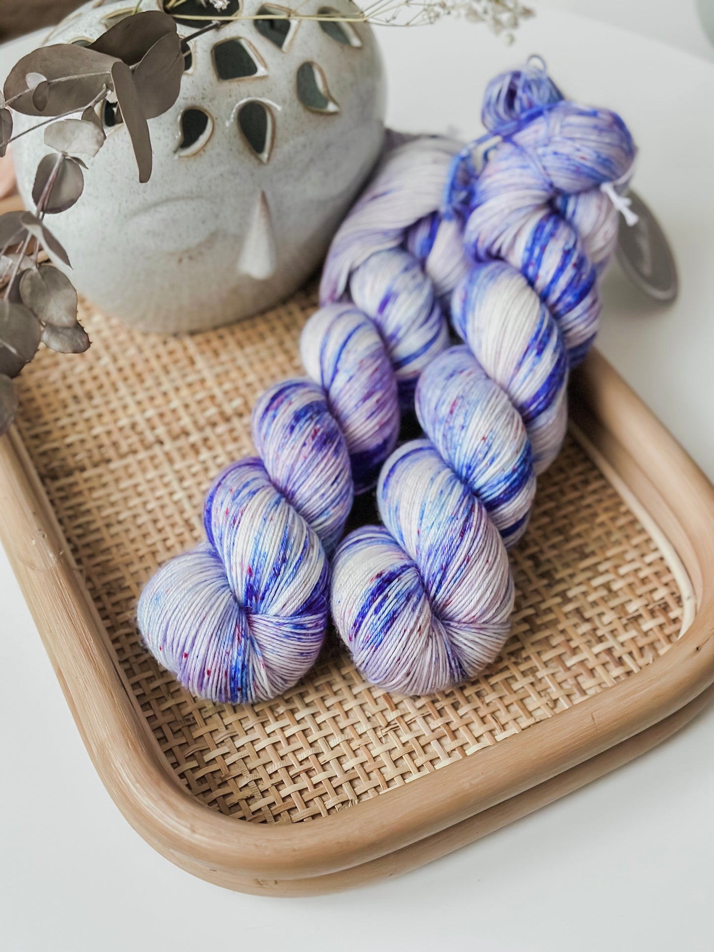 BFL Silky Sock Yarn - Cosmic Love