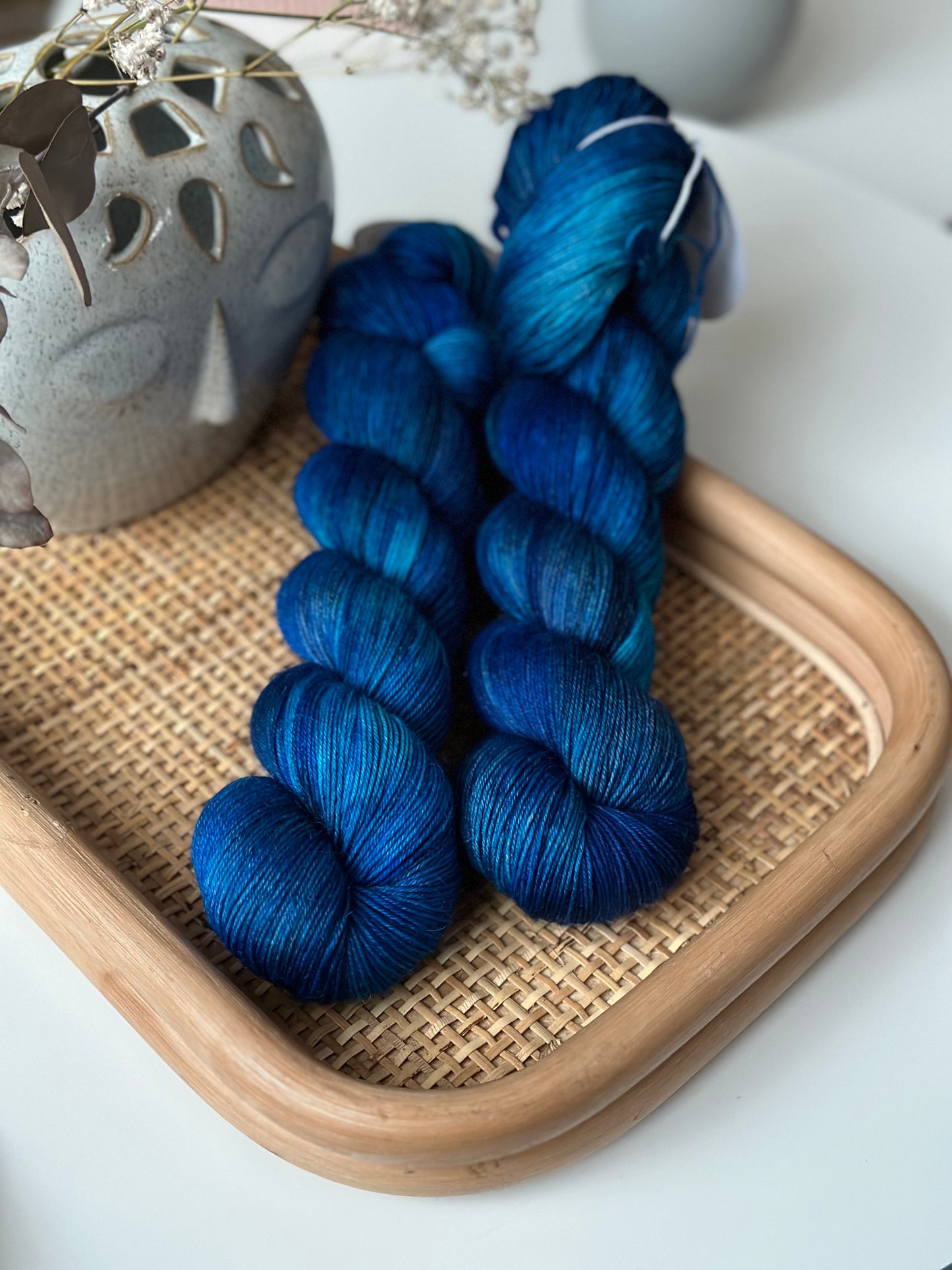 KiMo Sock Yarn -  Sunday Blues