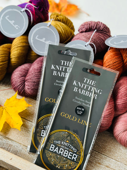 The Knitting Barber - Gold Line pyöröpuikot